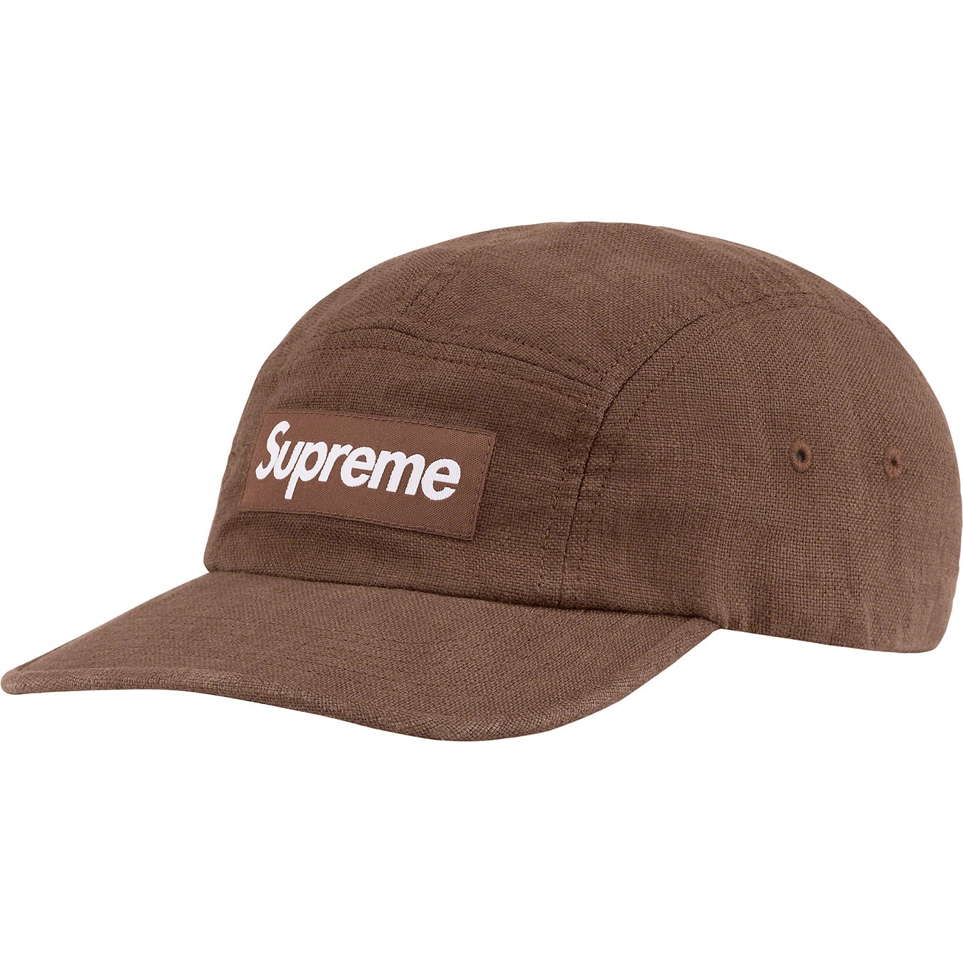 Linen Fitted Camp Cap view 8